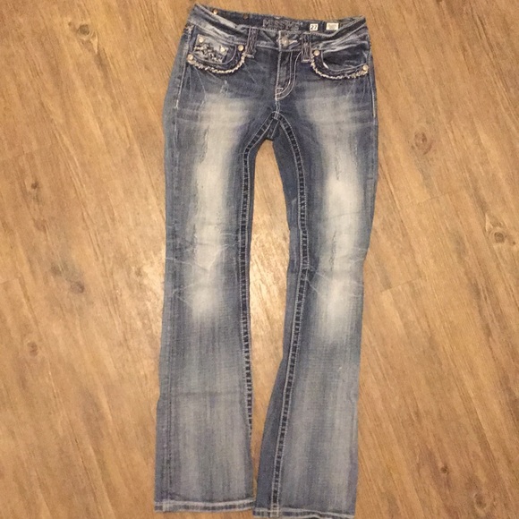 Vintage Wash Miss Me Jeans - Picture 6 of 8